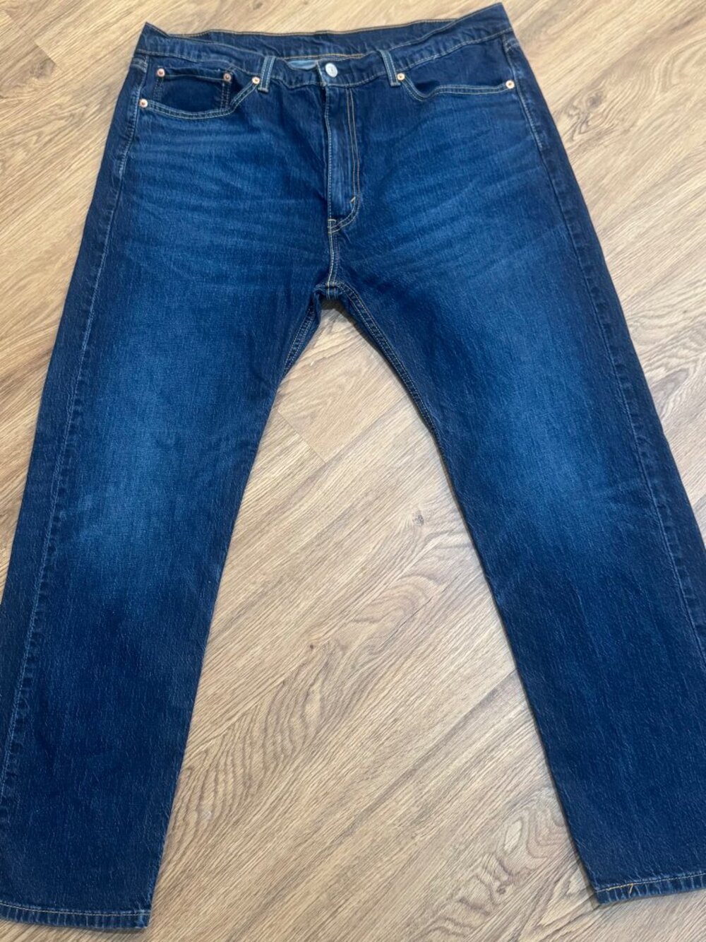Levi's Men's 505 Original Fit Jeans 34x32 Dark Wash